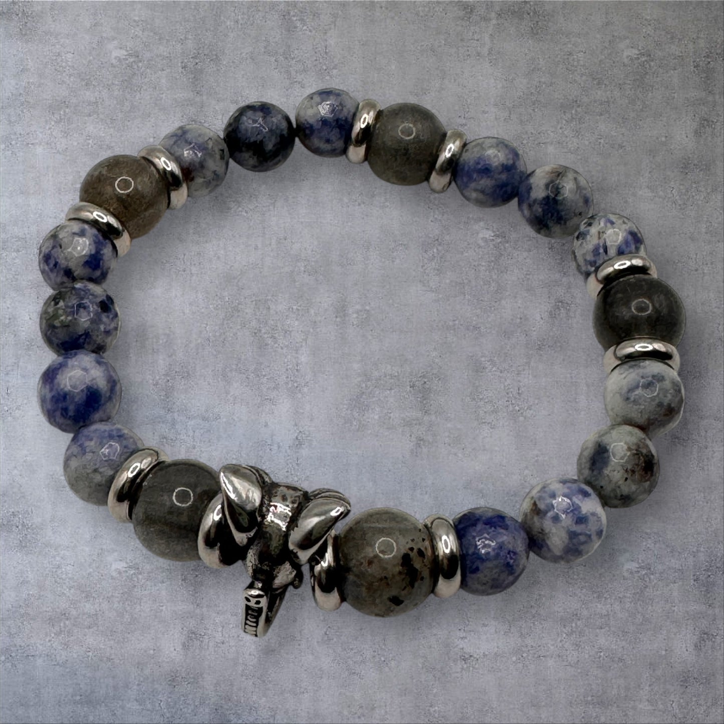 Light Sodalite & Labradorite Bracelet