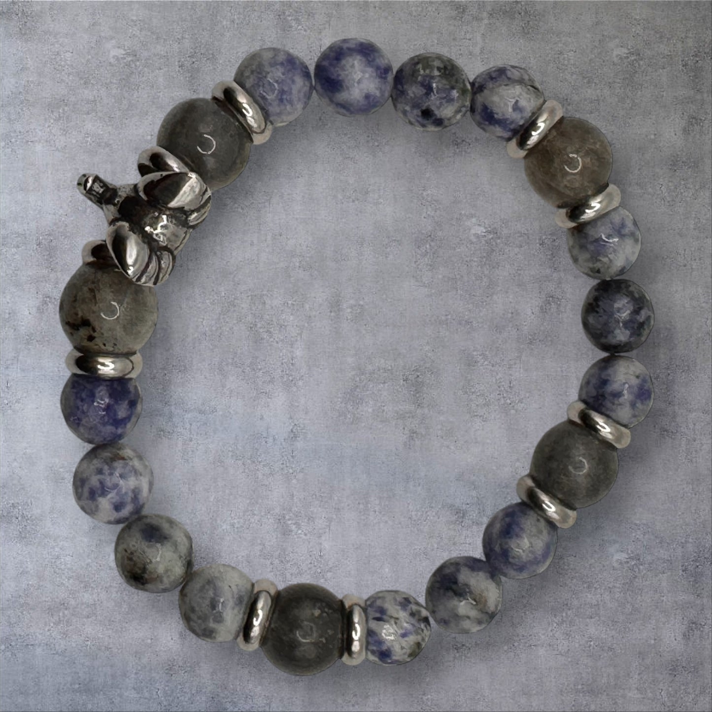 Light Sodalite & Labradorite Bracelet