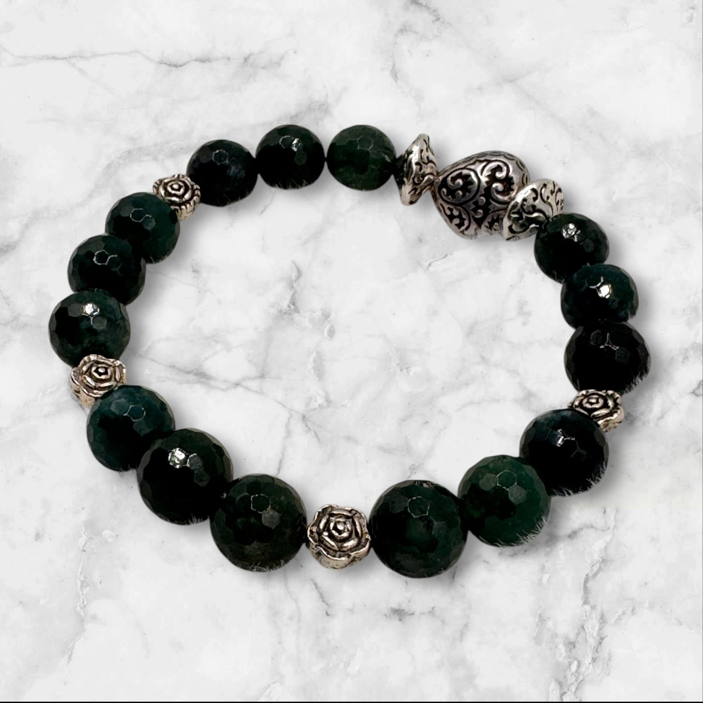 Moss Agate Bracelet