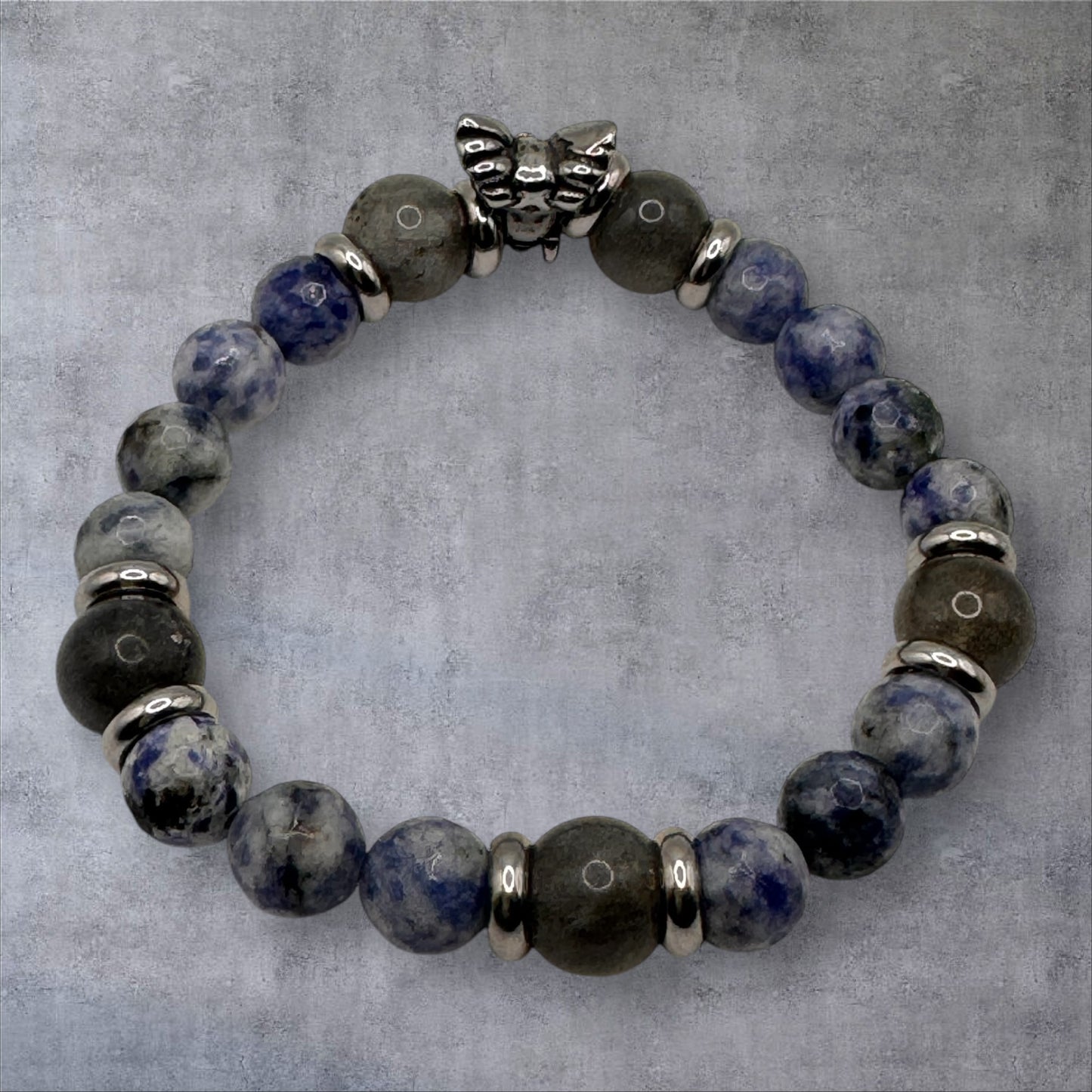 Light Sodalite & Labradorite Bracelet