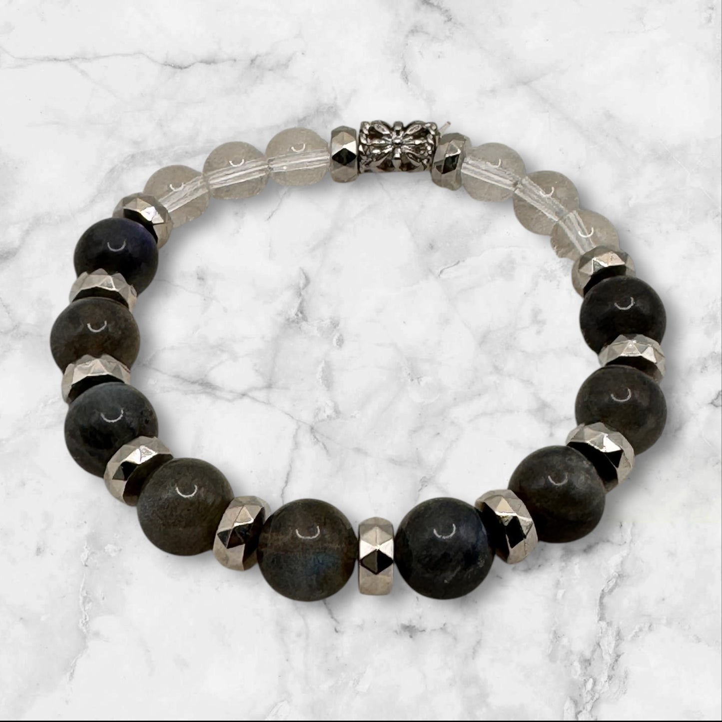 Labradorite & Crystal Quartz Bracelet